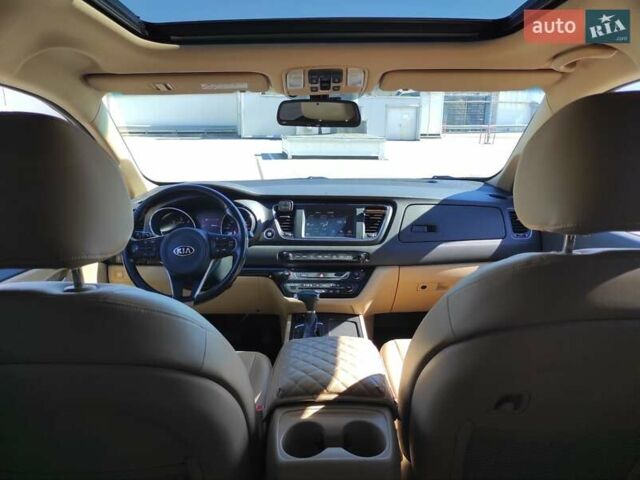 Черный Киа Карнивал, объемом двигателя 2.2 л и пробегом 212 тыс. км за 21500 $, фото 9 на Automoto.ua