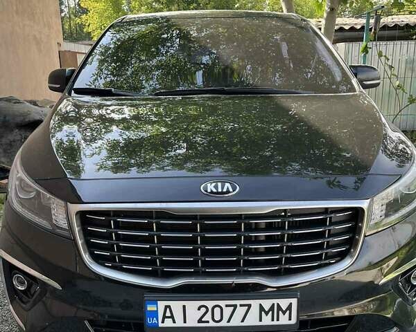 Черный Киа Карнивал, объемом двигателя 2.2 л и пробегом 149 тыс. км за 29900 $, фото 14 на Automoto.ua