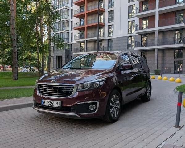 Коричневый Киа Карнивал, объемом двигателя 2.2 л и пробегом 154 тыс. км за 21500 $, фото 6 на Automoto.ua