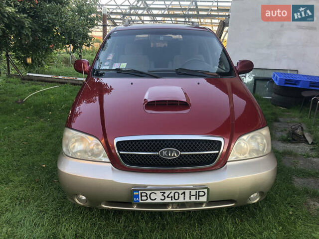 Красный Киа Карнивал, объемом двигателя 2.9 л и пробегом 250 тыс. км за 6000 $, фото 20 на Automoto.ua