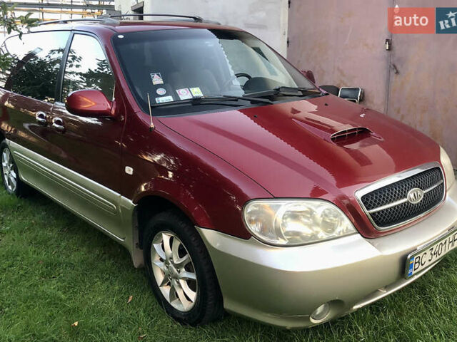 Красный Киа Карнивал, объемом двигателя 2.9 л и пробегом 250 тыс. км за 6000 $, фото 22 на Automoto.ua