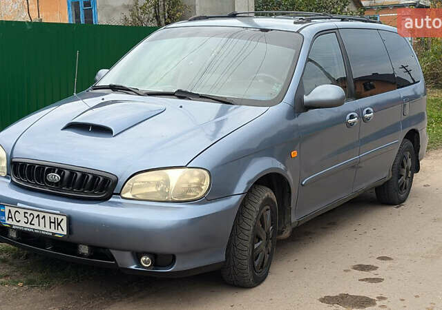 Серый Киа Карнивал, объемом двигателя 2.9 л и пробегом 350 тыс. км за 2150 $, фото 11 на Automoto.ua