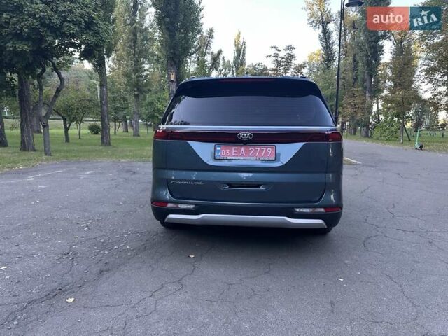 Серый Киа Карнивал, объемом двигателя 2.15 л и пробегом 186 тыс. км за 31500 $, фото 11 на Automoto.ua