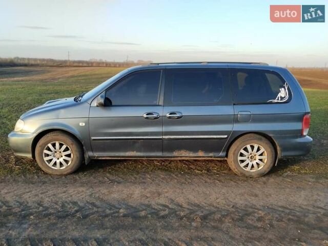 Синий Киа Карнивал, объемом двигателя 2.9 л и пробегом 240 тыс. км за 2450 $, фото 5 на Automoto.ua