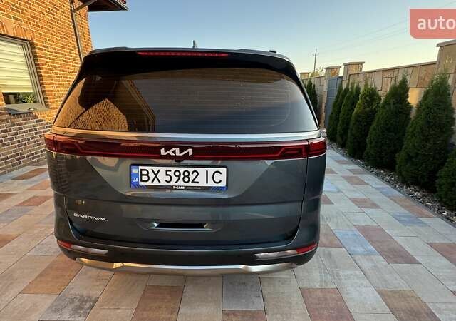 Синий Киа Карнивал, объемом двигателя 2.15 л и пробегом 105 тыс. км за 45500 $, фото 2 на Automoto.ua