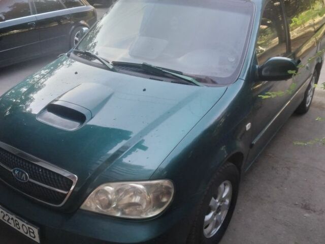 Зелений Кіа Карнівал, об'ємом двигуна 2.9 л та пробігом 200 тис. км за 2852 $, фото 1 на Automoto.ua