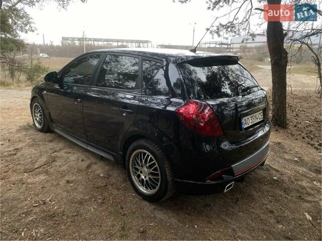 Черный Киа Сид, объемом двигателя 2 л и пробегом 197 тыс. км за 6300 $, фото 5 на Automoto.ua