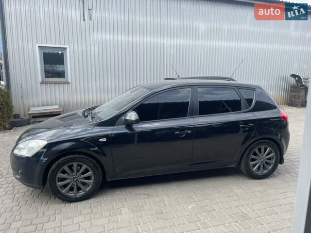 Черный Киа Сид, объемом двигателя 1.98 л и пробегом 179 тыс. км за 7200 $, фото 2 на Automoto.ua