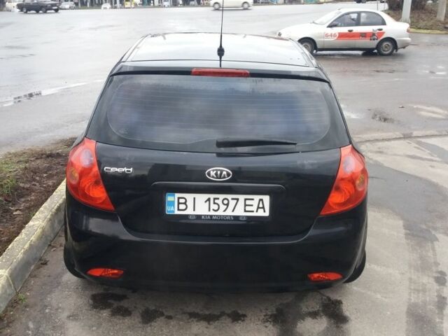 Черный Киа Сид, объемом двигателя 1.4 л и пробегом 255 тыс. км за 4971 $, фото 3 на Automoto.ua