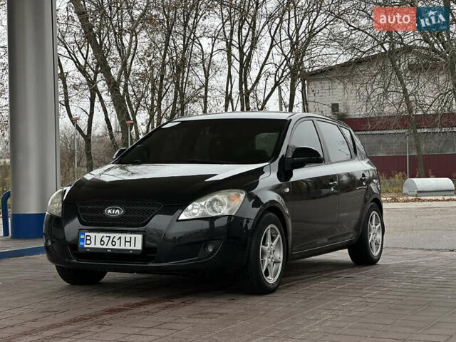 Черный Киа Сид, объемом двигателя 2 л и пробегом 188 тыс. км за 6000 $, фото 1 на Automoto.ua