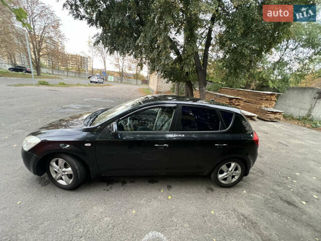 Черный Киа Сид, объемом двигателя 2 л и пробегом 224 тыс. км за 6300 $, фото 3 на Automoto.ua