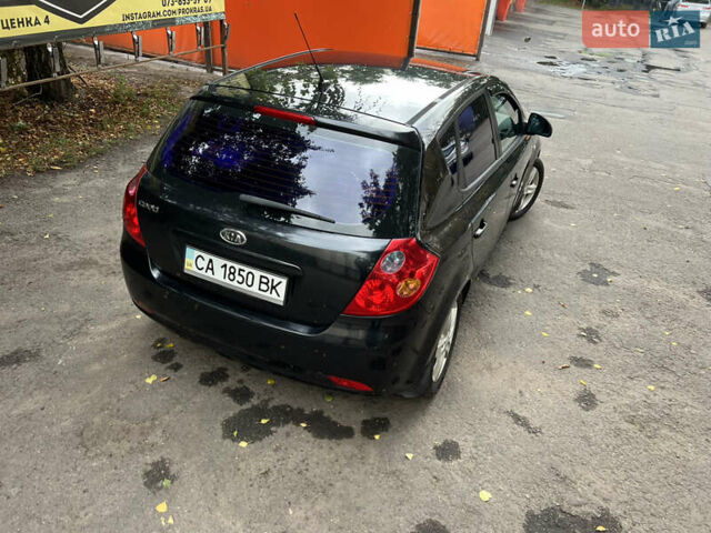 Черный Киа Сид, объемом двигателя 2 л и пробегом 224 тыс. км за 6300 $, фото 9 на Automoto.ua
