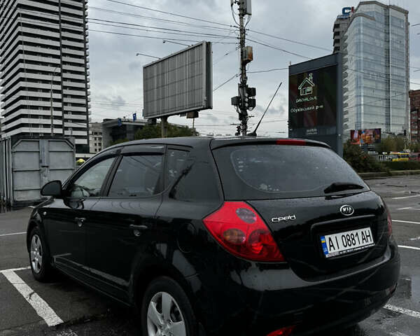 Черный Киа Сид, объемом двигателя 1.6 л и пробегом 238 тыс. км за 6200 $, фото 8 на Automoto.ua