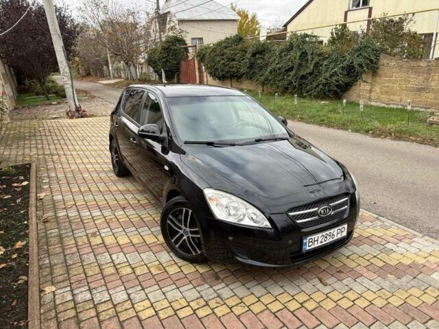 Черный Киа Сид, объемом двигателя 1.6 л и пробегом 203 тыс. км за 5900 $, фото 1 на Automoto.ua