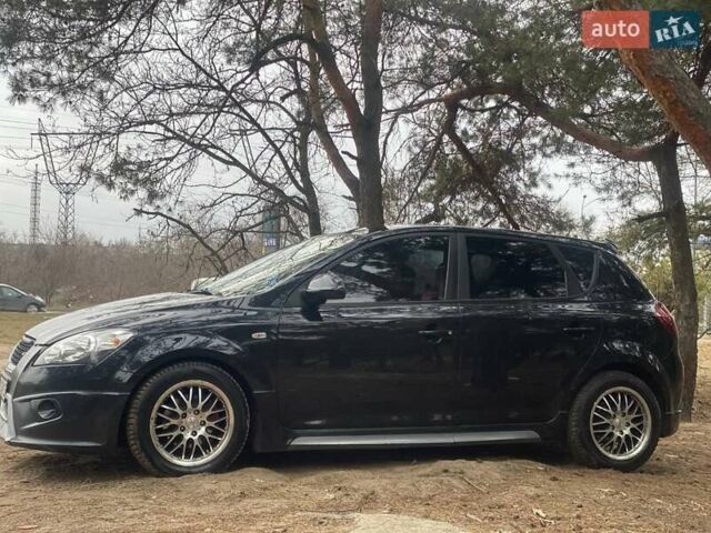 Черный Киа Сид, объемом двигателя 2 л и пробегом 197 тыс. км за 6300 $, фото 3 на Automoto.ua