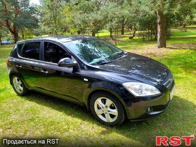 Черный Киа Сид, объемом двигателя 1.6 л и пробегом 193 тыс. км за 6200 $, фото 1 на Automoto.ua