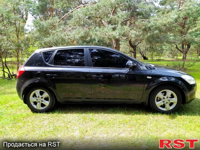 Черный Киа Сид, объемом двигателя 1.6 л и пробегом 193 тыс. км за 6200 $, фото 6 на Automoto.ua