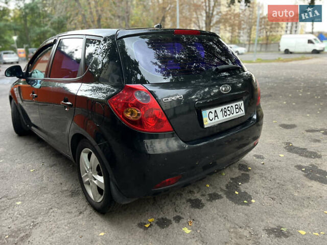Черный Киа Сид, объемом двигателя 2 л и пробегом 224 тыс. км за 6300 $, фото 10 на Automoto.ua