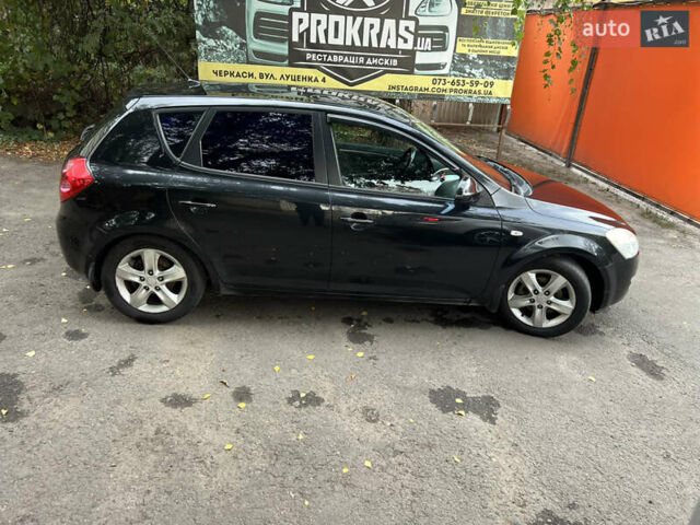 Черный Киа Сид, объемом двигателя 2 л и пробегом 224 тыс. км за 6300 $, фото 13 на Automoto.ua