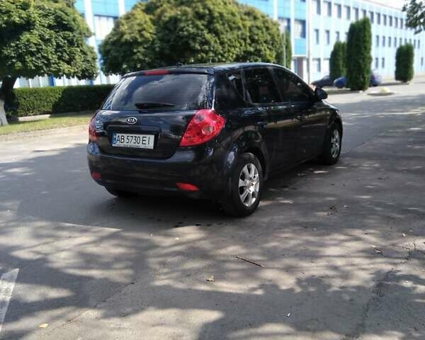 Черный Киа Сид, объемом двигателя 1.4 л и пробегом 262 тыс. км за 4550 $, фото 4 на Automoto.ua