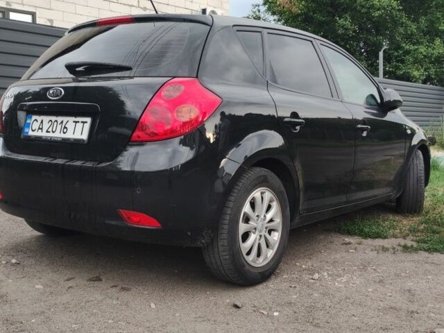 Черный Киа Сид, объемом двигателя 1.6 л и пробегом 230 тыс. км за 6500 $, фото 1 на Automoto.ua