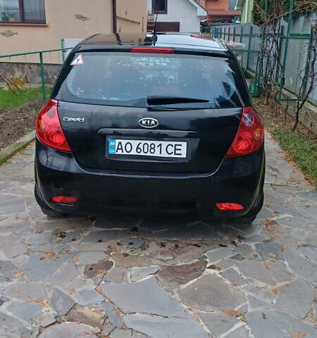 Черный Киа Сид, объемом двигателя 1.6 л и пробегом 206 тыс. км за 5500 $, фото 1 на Automoto.ua