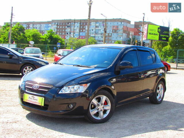 Черный Киа Сид, объемом двигателя 1.6 л и пробегом 147 тыс. км за 5998 $, фото 3 на Automoto.ua