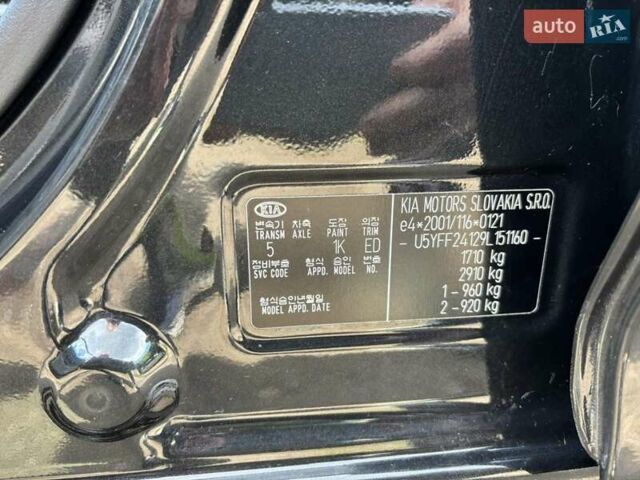 Черный Киа Сид, объемом двигателя 1.4 л и пробегом 166 тыс. км за 6000 $, фото 15 на Automoto.ua
