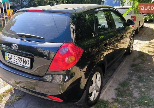 Черный Киа Сид, объемом двигателя 1.6 л и пробегом 204 тыс. км за 7200 $, фото 4 на Automoto.ua