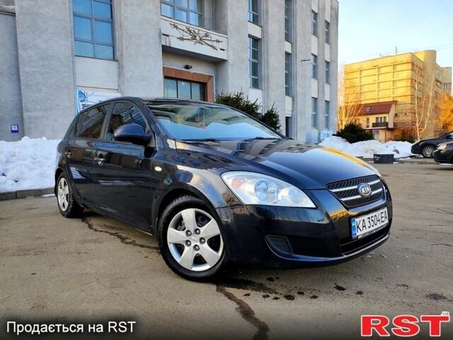 Черный Киа Сид, объемом двигателя 1.4 л и пробегом 350 тыс. км за 4300 $, фото 1 на Automoto.ua