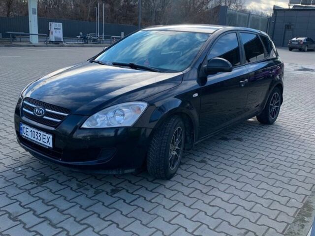 Черный Киа Сид, объемом двигателя 1.4 л и пробегом 216 тыс. км за 5600 $, фото 4 на Automoto.ua