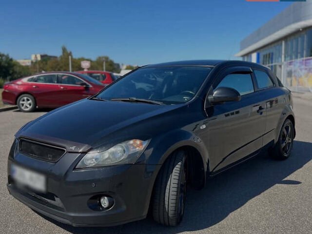 Чорний Кіа Сід, об'ємом двигуна 2 л та пробігом 252 тис. км за 6400 $, фото 1 на Automoto.ua