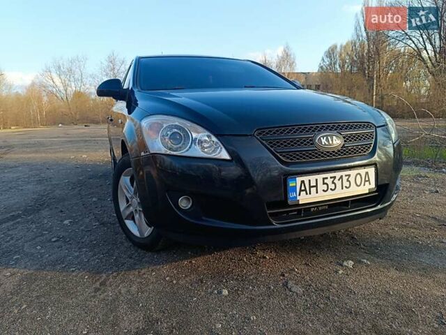 Черный Киа Сид, объемом двигателя 2 л и пробегом 281 тыс. км за 6100 $, фото 1 на Automoto.ua