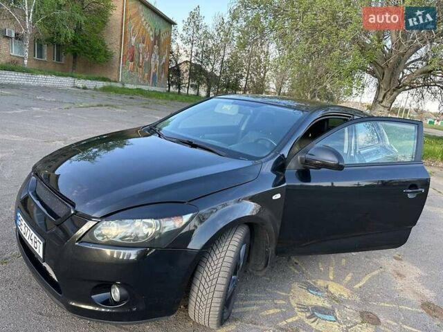Чорний Кіа Сід, об'ємом двигуна 1.6 л та пробігом 149 тис. км за 5600 $, фото 6 на Automoto.ua