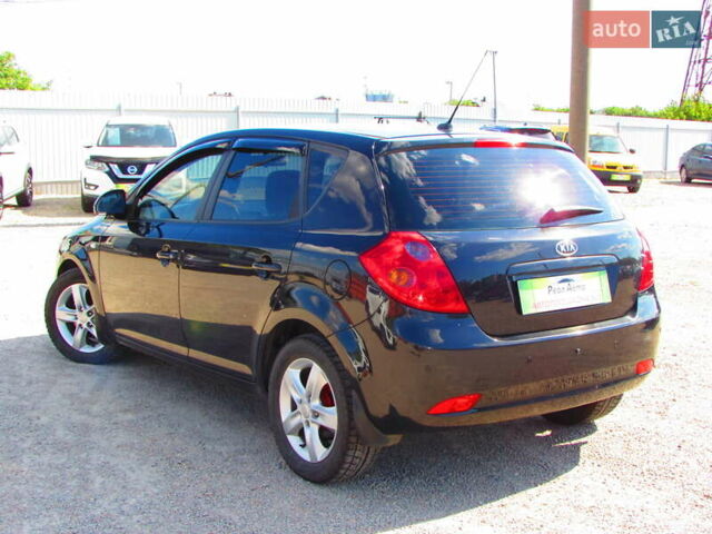 Черный Киа Сид, объемом двигателя 1.6 л и пробегом 147 тыс. км за 5998 $, фото 2 на Automoto.ua