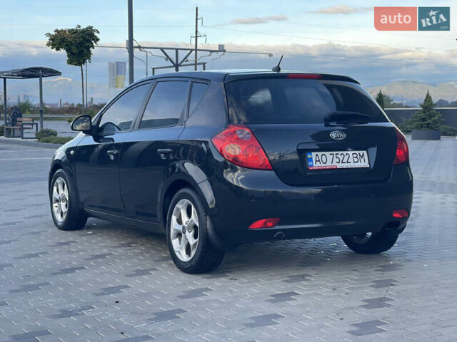 Киа Сид 2008 в Хусте на Automoto.ua Черный Киа Сид, объемом двигателя 1.4 л и пробегом 232 тыс. км за 5200 $, фото 2 на Automoto.ua