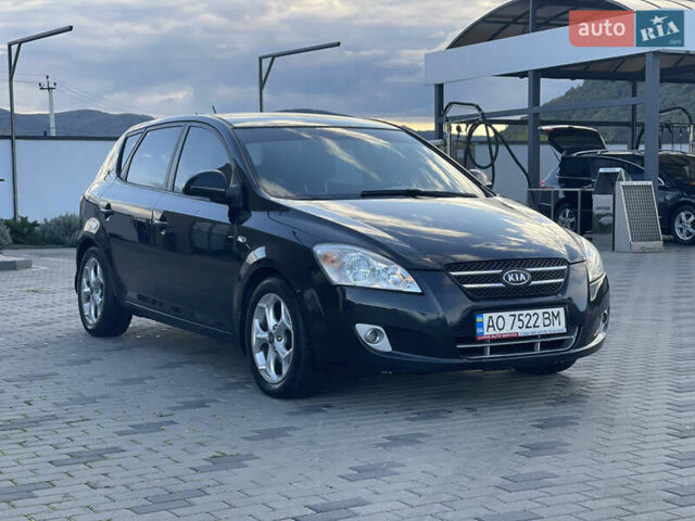 Киа Сид 2008 в Хусте на Automoto.ua Черный Киа Сид, объемом двигателя 1.4 л и пробегом 232 тыс. км за 5200 $, фото 4 на Automoto.ua