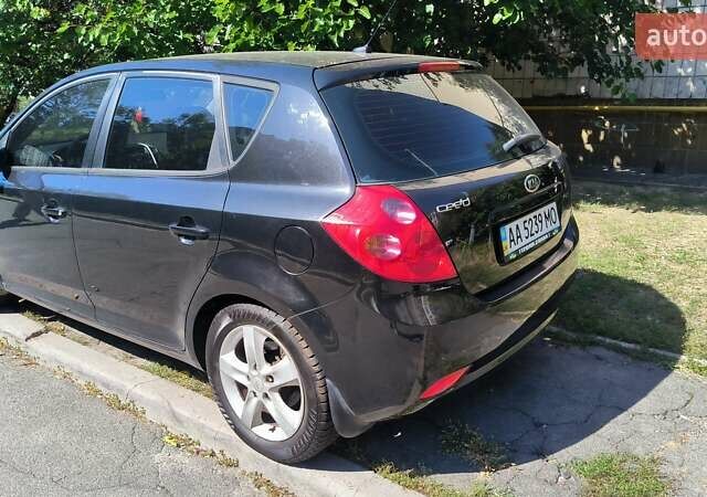 Черный Киа Сид, объемом двигателя 1.6 л и пробегом 204 тыс. км за 7200 $, фото 1 на Automoto.ua