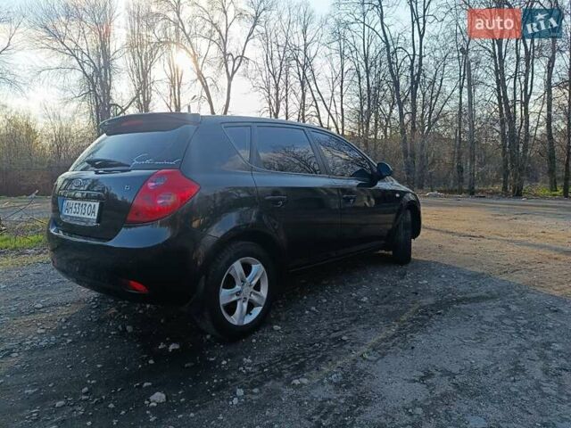 Черный Киа Сид, объемом двигателя 2 л и пробегом 281 тыс. км за 6100 $, фото 3 на Automoto.ua