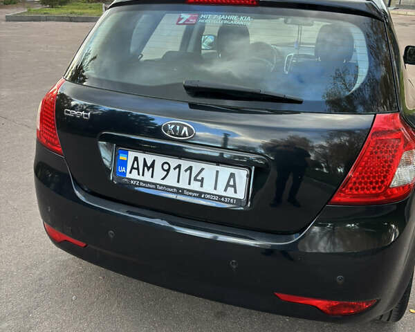 Кіа Сід 2009 у Житомирі на Automoto.ua Чорний Кіа Сід, об'ємом двигуна 1.59 л та пробігом 168 тис. км за 6700 $, фото 10 на Automoto.ua