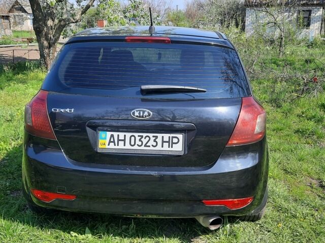 Черный Киа Сид, объемом двигателя 1.6 л и пробегом 106 тыс. км за 6000 $, фото 6 на Automoto.ua