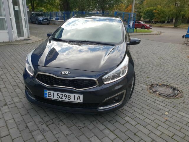 Черный Киа Сид, объемом двигателя 1.6 л и пробегом 87 тыс. км за 12500 $, фото 1 на Automoto.ua