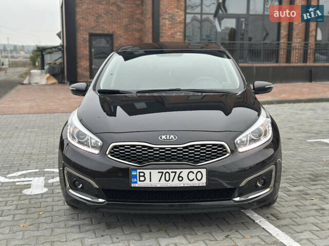 Черный Киа Сид, объемом двигателя 1.6 л и пробегом 68 тыс. км за 13850 $, фото 1 на Automoto.ua
