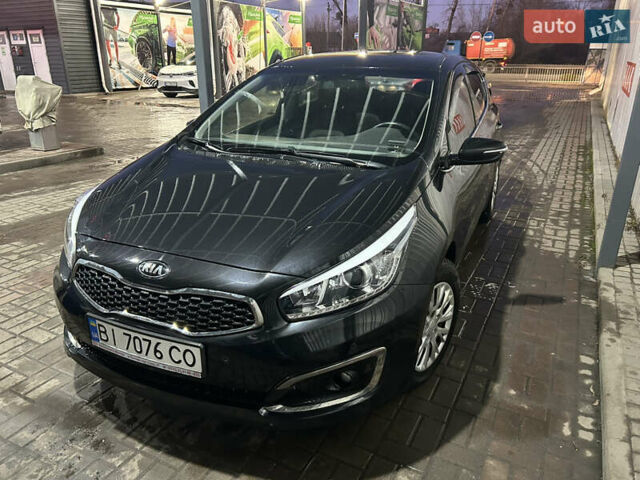 Черный Киа Сид, объемом двигателя 1.59 л и пробегом 52 тыс. км за 13700 $, фото 1 на Automoto.ua