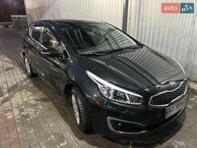 Черный Киа Сид, объемом двигателя 1.59 л и пробегом 52 тыс. км за 13700 $, фото 2 на Automoto.ua