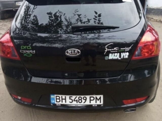 Черный Киа Сид, объемом двигателя 1.6 л и пробегом 182 тыс. км за 4500 $, фото 3 на Automoto.ua