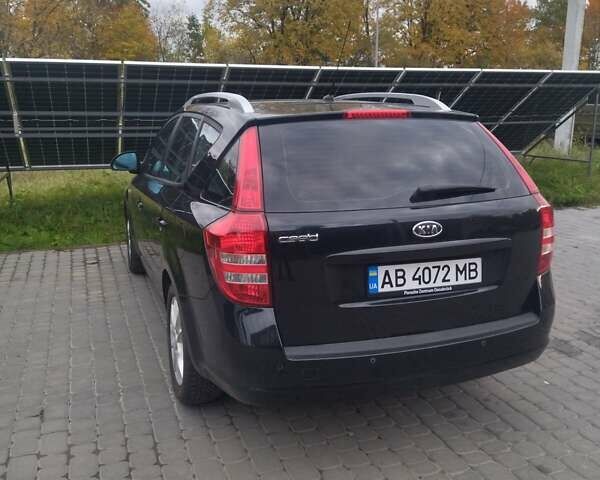 Черный Киа Сид, объемом двигателя 1.6 л и пробегом 226 тыс. км за 6000 $, фото 2 на Automoto.ua