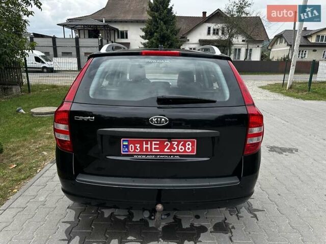 Черный Киа Сид, объемом двигателя 1.6 л и пробегом 212 тыс. км за 4999 $, фото 2 на Automoto.ua