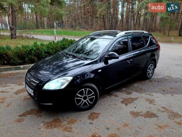 Черный Киа Сид, объемом двигателя 1.6 л и пробегом 283 тыс. км за 5250 $, фото 2 на Automoto.ua