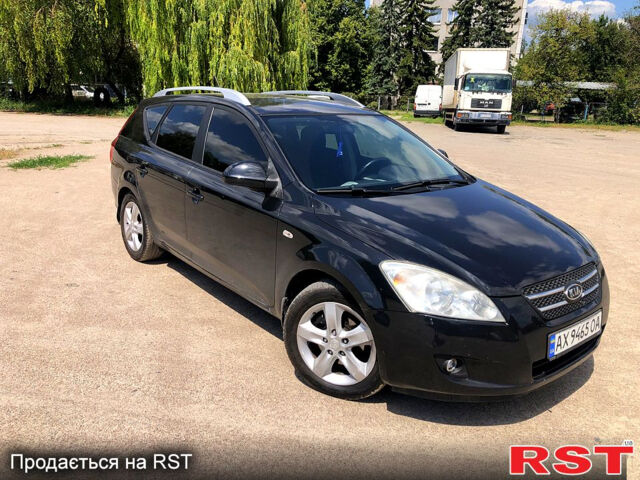 Чорний Кіа Сід, об'ємом двигуна 1.6 л та пробігом 255 тис. км за 7100 $, фото 1 на Automoto.ua